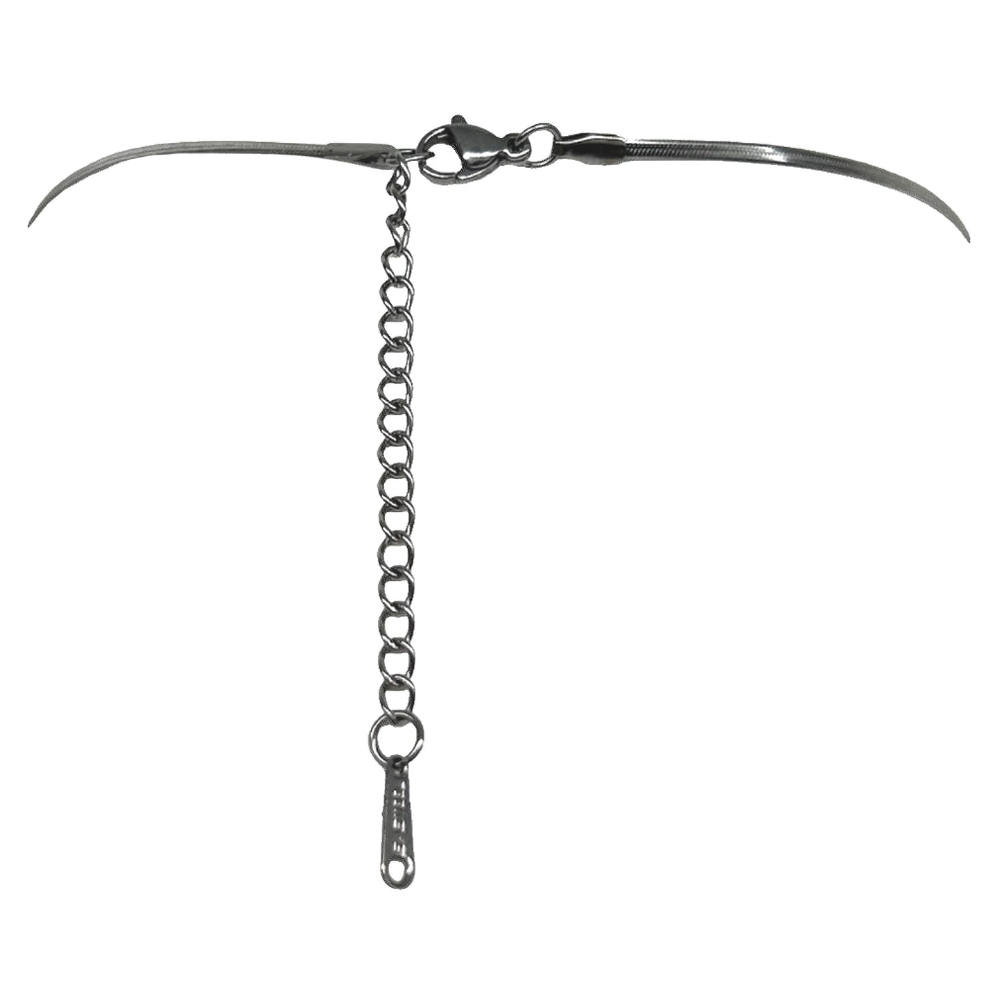 Stainless Steel Bow Necklace