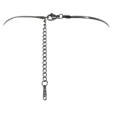 Stainless Steel Bow Necklace