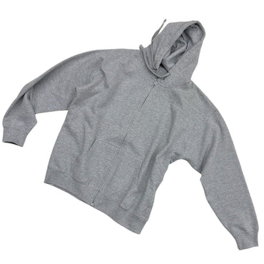 Grey BabyBoy Zip-Up Sweater
