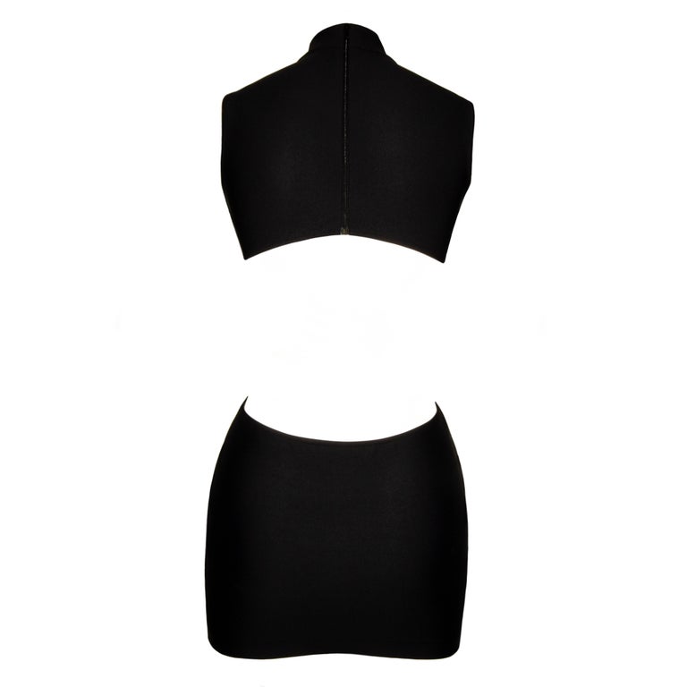 Damien Black Mini Dress