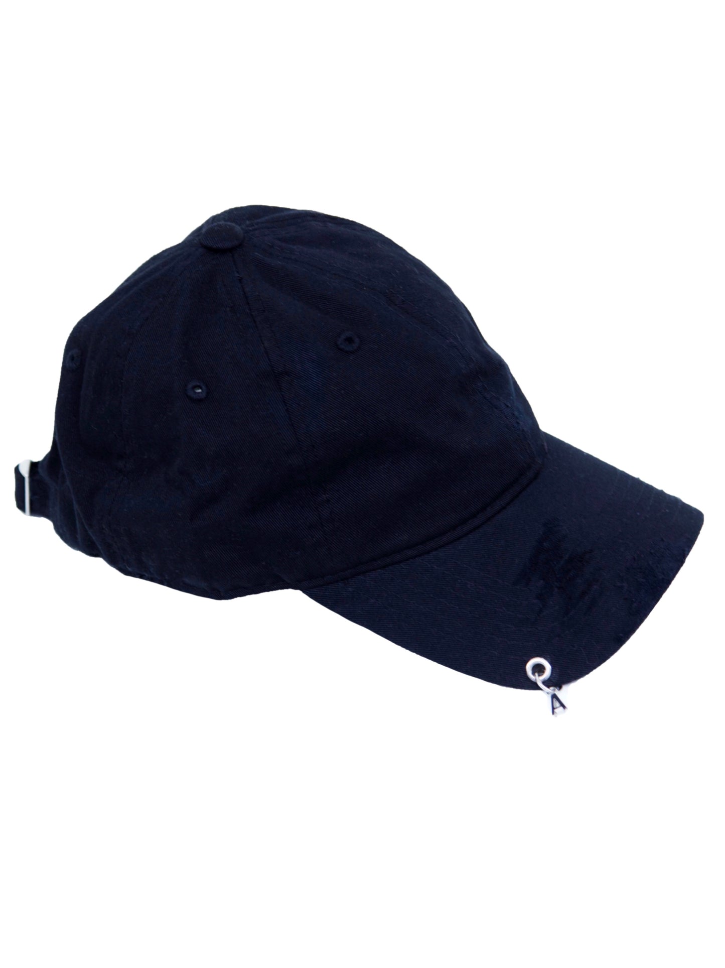 Black Relaxed Posesión Cap