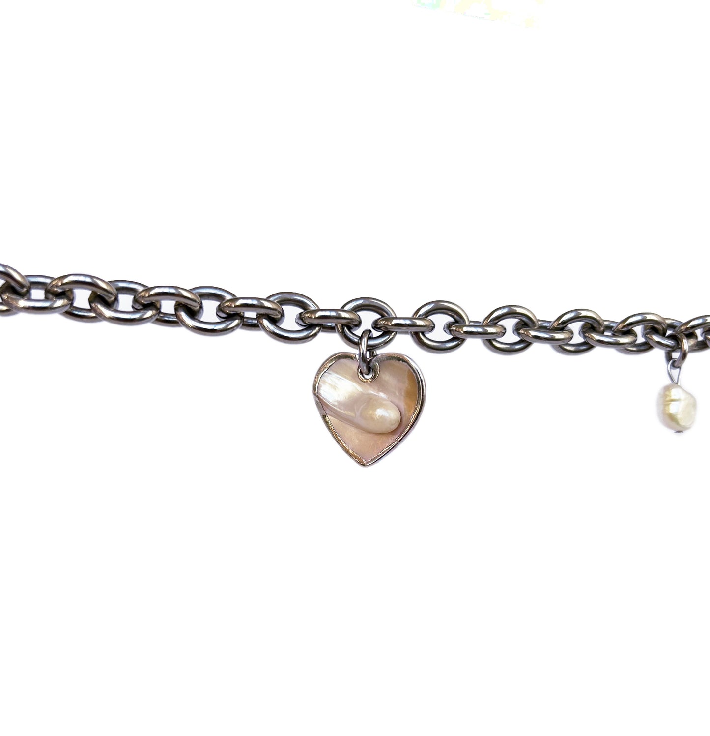 Silver Chain Double Wrapped Necklace