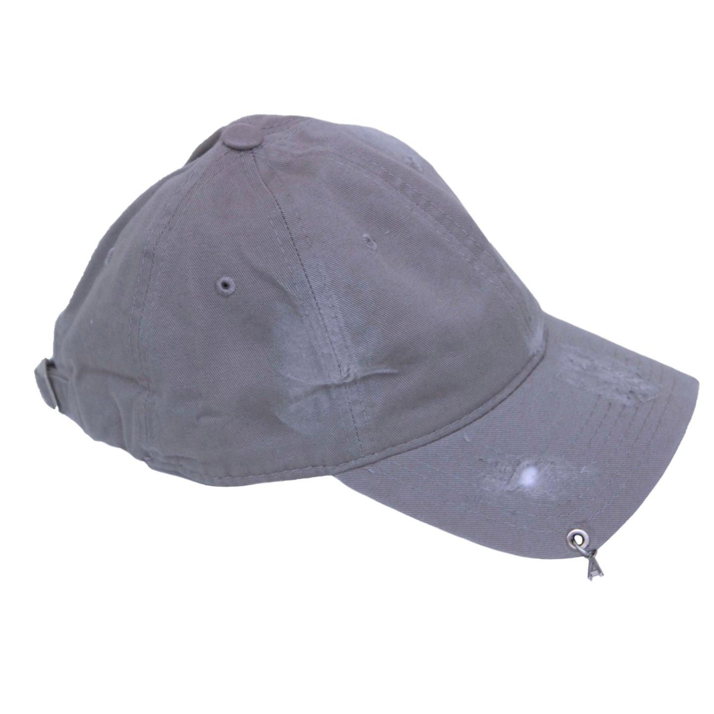 Grey Relaxed Posesión Cap