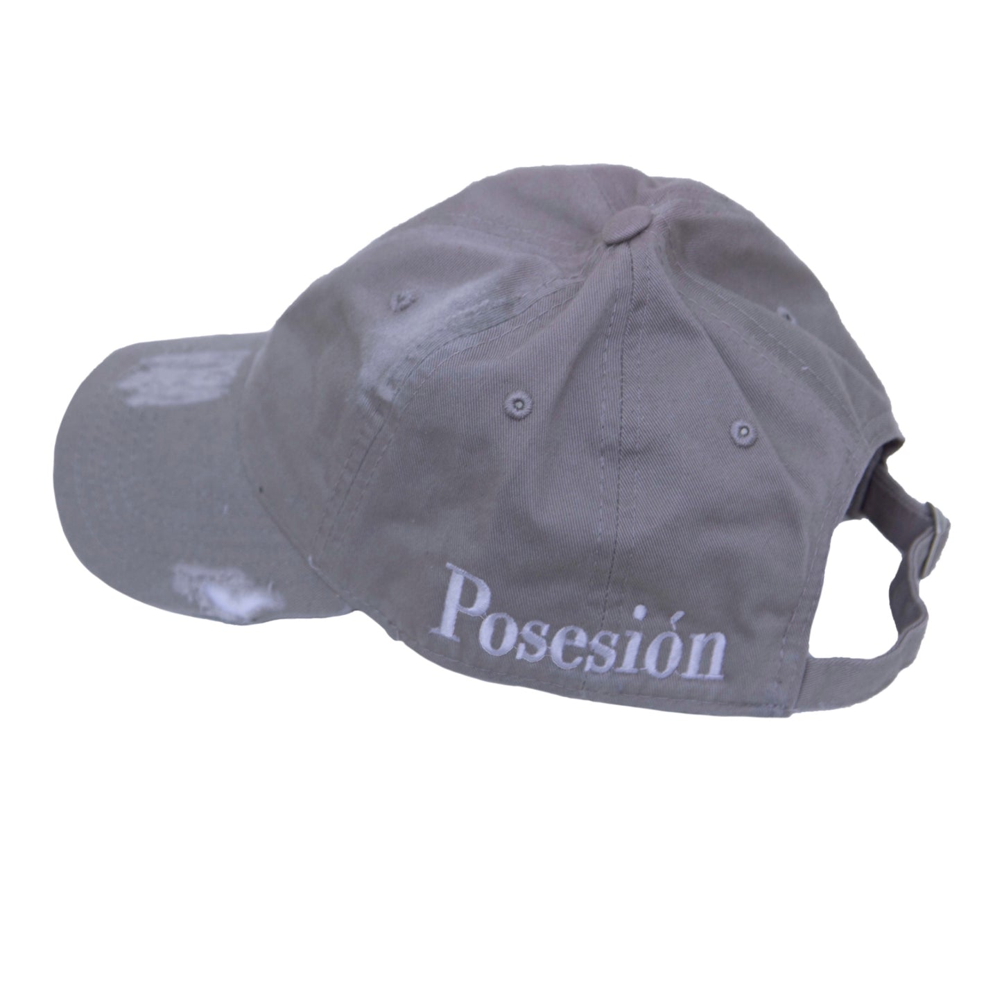 Grey Relaxed Posesión Cap