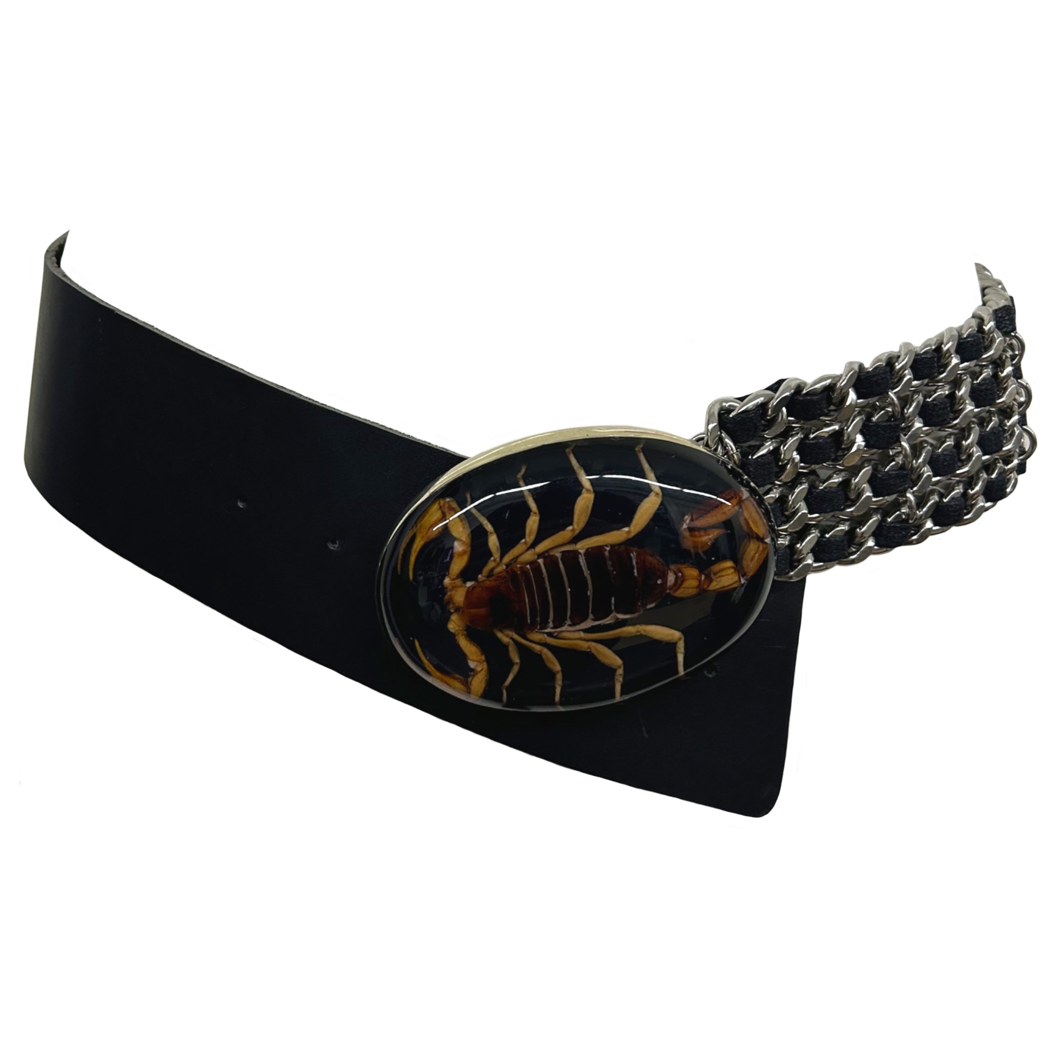 Black Chain Escorpión Hip Belt