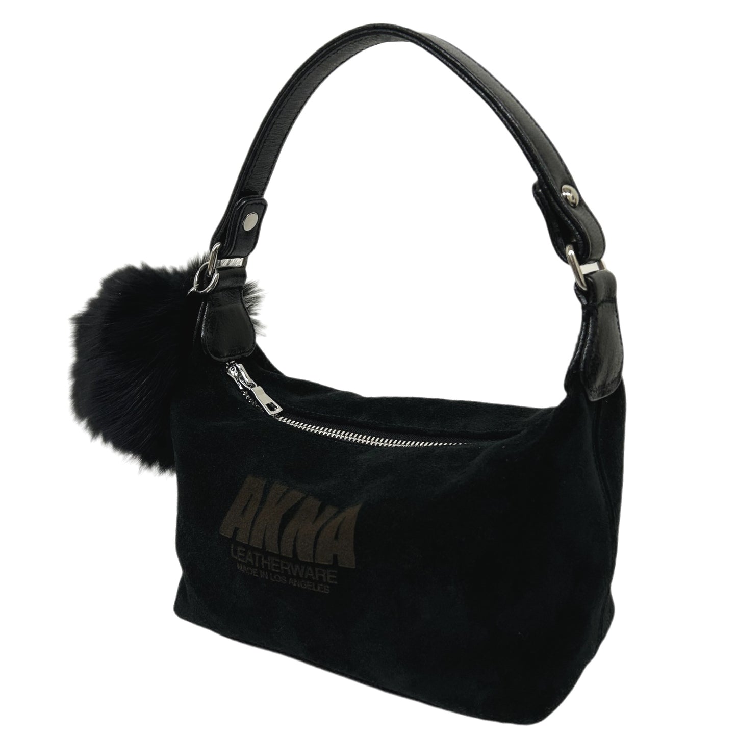 Black Mini Suede Bag