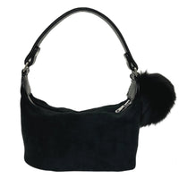 Black Mini Suede Bag