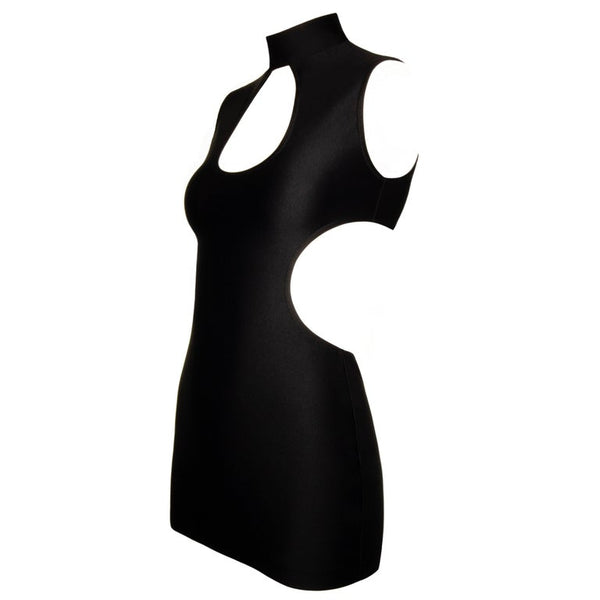 Damien Black Mini Dress – Akna Store