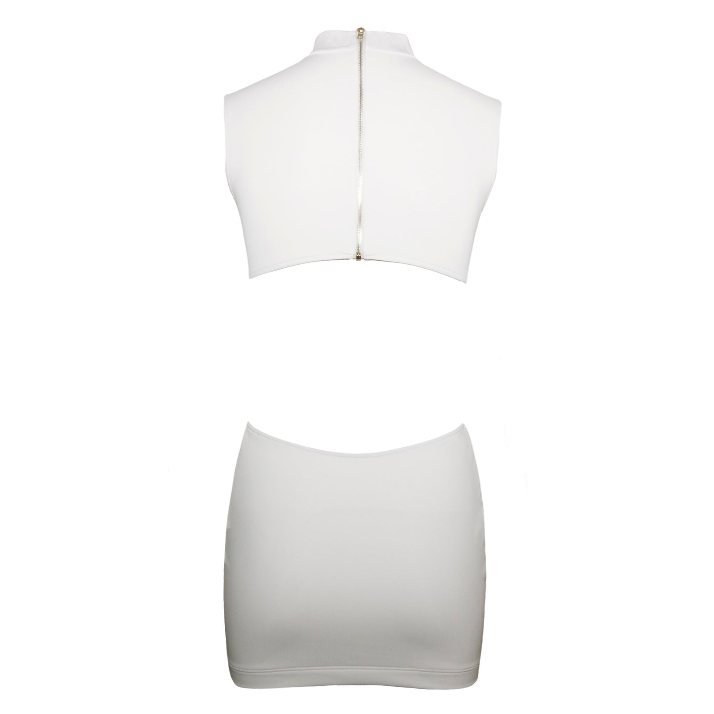 Damien White Mini Dress Damien White Mini Dress