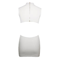 Damien White Mini Dress Akna Store Damien White Mini Dress Akna Store